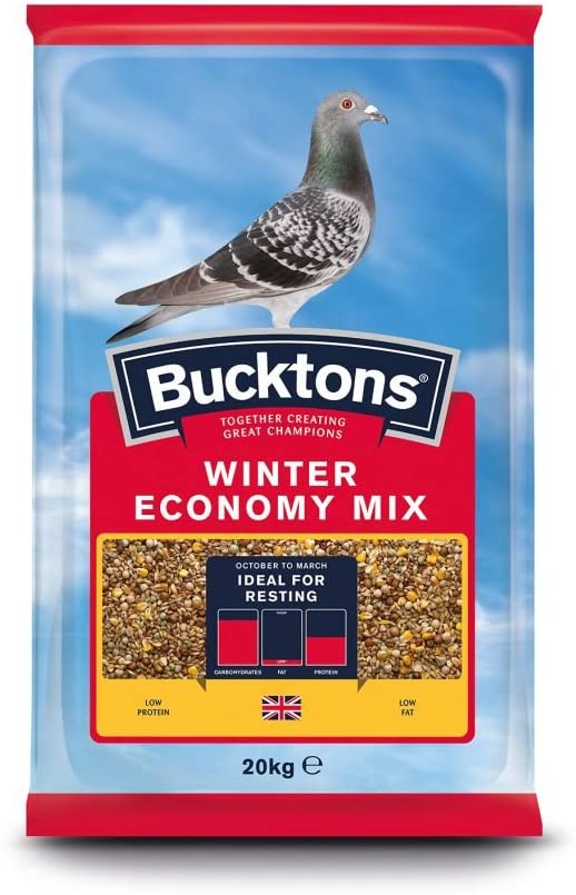 Buckton Pigeon Winter Economy Mix 20kg Bird Food